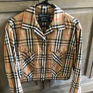 Vintage Burberry Cropped Jacket